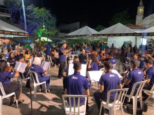 Orquestra Social Dom João Costa se apresenta na 399ª Festa de Santo Antão