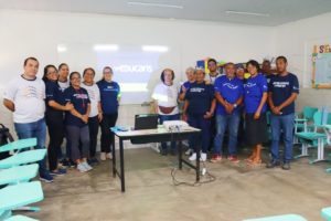 Colaboradores do CSDJC passam por treinamento da plataforma Educaris