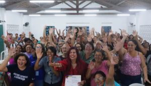 FAF – AJP aborda violência contra a mulher com palestra de Gleide Ângelo