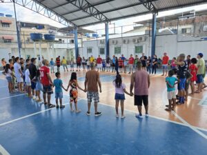 Dia dos Pais do PASE é celebrado com esporte, alegria e confraternização